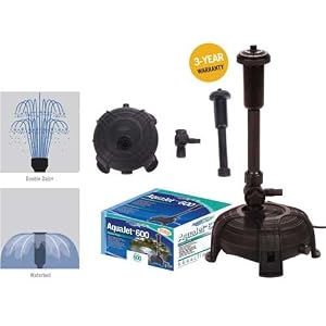 AquaJet Pond Pumps, (1500 gph)