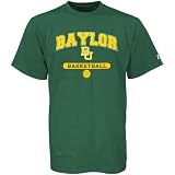Russell Baylor Bears Green Basketball T-shirt