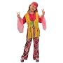 D�guisement Enfant Fille Costume Hippie 4 - 6 ans de Theme Fancy Dress