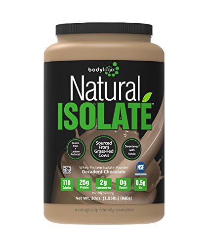 Bodylogix natural whey protein nutrition shake, isolate…