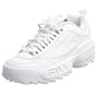 Fila Women's Disruptor II Sneaker,Triple White,7.5 M