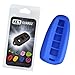 KeyGuardz Blue Rubber Keyless Entry Remote Key Fob Skin Cover Protector