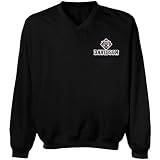 NCAA Davidson Wildcats Black Logo Applique Microfiber Windshirt