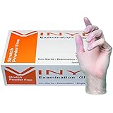 SKINTX Stretch Vinyl Powder-Free 4 mil Medical Grade Examination Glove