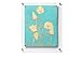 Wexel Art 16x20 Clear UV Grade Acrylic Single Panel Magnetic Wall Frame/Memo Board with Silver Hardware for Contemporary Art and Images