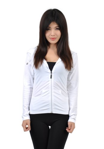 Emma's Mode Lightweight Back To School Active Hoodie Sports Warm Up Track Jacket