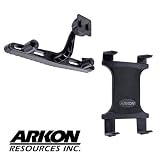 ARKON タブレットPC用 回転式 車載ホルダー（ヘッドレスト取付タイプ フック式） Ideapad