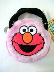 Sesame Street Workshop Elmo Furry Purse Handbag