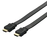 iBUFFALO HDMIケーブルVer1.4準拠フラットモデル3.0m ブラック BSHD2230BK PlayStation