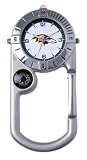 NFL Kids' RV10036 Baltimore Ravens Stand Out Silver-Tone Clip-On Watch