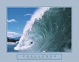 Challenge - Wave, Motivational Poster