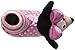 Josmo Character Shoes Girl's Disney Minnie Head Slipper-K, Pink/White Polka Dots, 7 M US Toddler