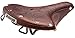 Brooks B-68 Men's Saddle, Antique Brown with Black Steel Rails