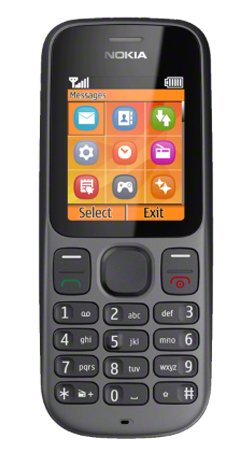 Nokia 100 on O2 Pay As You Go with Â£10 airtime credit