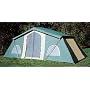 Trek 10 x 20' 3-room Cabin Tent Green