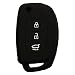 ECS Certified silicone key cover fit for: Suzuki Vitara Brezza / Baleno / S Cross / Ciaz / Swift smart key (Black) RS.222.00