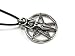 Wiccan Goddess on Pentacle for New Beginnings Pewter Pendant