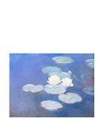 Especial Arte Lienzo Waterlilies effetto di sera 1897 Multicolor