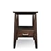 Leick Delton Chairside End Table with Drawer