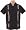 Men's Guayabera Shirt - Cool Mexican, Cuban Wedding and Cigar Clothing, Black