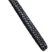 Womdee(TM) Fashion Rhinestone Crystal Bling Wrist Strap Key Chain-Black With Womdee Accessory