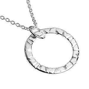 Infinity Silver Dipped Necklace on Silver Chain