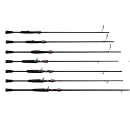 Abu Garcia 1-Piece Vendetta Series Baitcast Rod, 7-Feet 3-Inch, Heavy