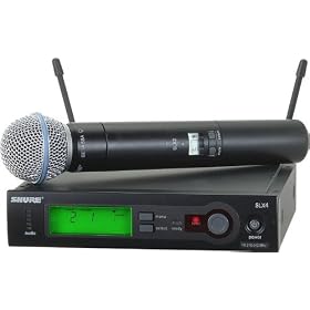 Shure SLX24/Beta58 Handheld Wireless System, H5