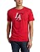 NBA Los Angeles Clippers Better Logo Tri Blend Tee (Red, Large)