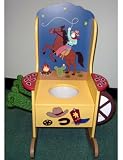 Handpainted Western Potty Chair
