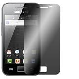 Slabo Blickschutzfolie Samsung Galaxy Ace S5830|S5830i Sichtschutz Displayschutz "View Protection|Sichtschutz" privacy MADE IN GERMANY - Schwarzvon "Slabo"