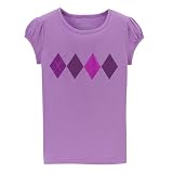 Girls' Cherokee Short-Sleeve Graphic Tee - African Violet