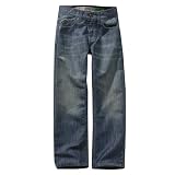 Boys' Authentics Signature by Levi Strauss  Co. Light Wash Slim Straight Leg Jeans