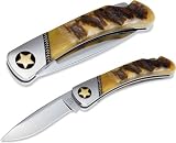 Buck Texas Star, Ram Horn Handle, Plain