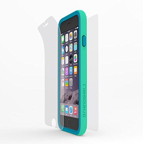 iPhone 6s Case - RhinoShield CrashGuard Bumper Bundle [Green] - Includes Protective Bumper Case and Impact Resistant Front/Back RhinoShield Screen Protectors [11 FT 360° Drop Protection] for iPhone 6 and iPhone 6s