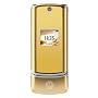 Motorola KRZR K1 Unlocked Phone with 2 MP Camera, MP3/Video Player, and MicroSD Slot--International Version with Warranty (Gold)