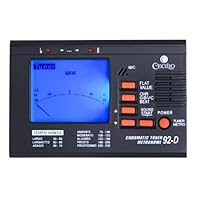 Cecilio 92-D Chromatic/String Tuner with Metronome
