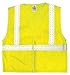 XL Class 2 Flame Resistant High Visibility Vest, Lime