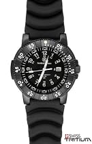 Smith & Wesson Tactical Watch with Black Face and Rubber Strap