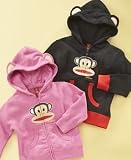 Small Paul Little Boy & Girl Monkey Ear Fleece Hoodie