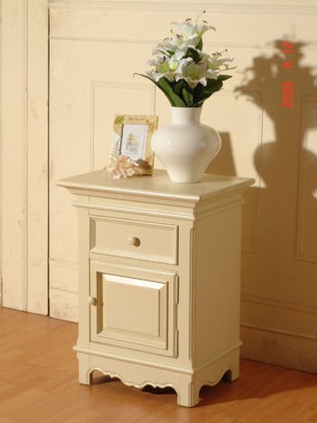 Amaryllis French Shabby Chic Bedside Cabinet