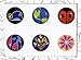 Bubble Buttons The ORIGINAL Home Button Sticker Ecology Pack of 6 / iPad/iPhone/iPod