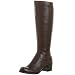 Nine West Women's Bethel Mid-Calf Boot,Dark Brown,7.5 M
