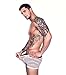 Andyshi Men's Stripe/Stars Printed Boxer Briefs Underwear (pack of 4)