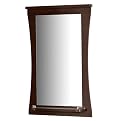 Espresso Pablo Mirror & Decorative Shelf