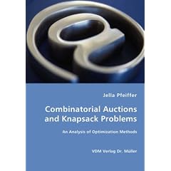 Combinatorial Auctions and Knapsack Problems - An Analysis of Optimization Methods