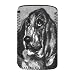 Head of a Dog Running, 1880 by Henri de.. - Protective Phone Sock - Art247 - Standard Size