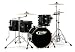 Musical Instruments : Pacific Drums by DW 805 Shell Pack with 20-inch Kick Drum, Black with Black Hardware