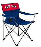 Boston Red Sox Canvas Adult Folding Logo Chair