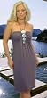 Designer Grey Halter Sundress Dress By Jax Couture